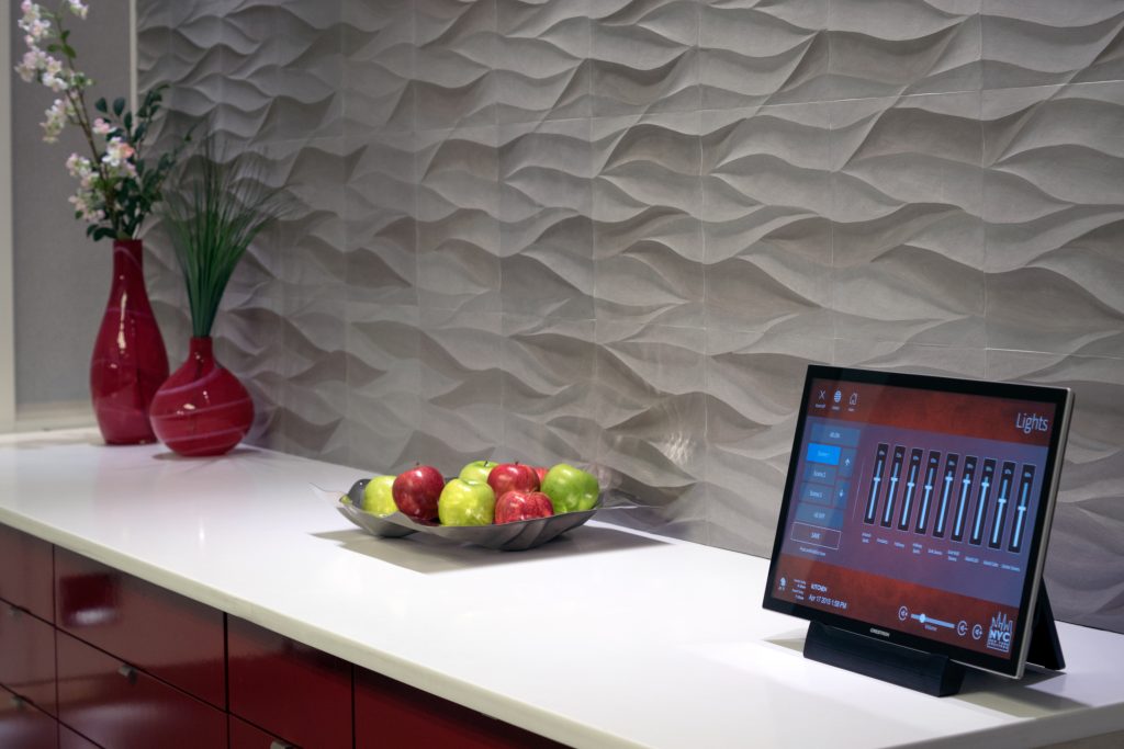 Crestron Tablet Controller with Lighting Control – Toronto & Vancouver